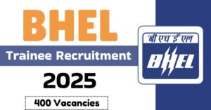 BHEL Trainee Recruitment