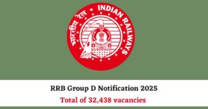 RRB Group D Notification 2025