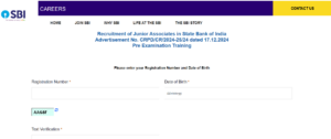 SBI Clerk PET Admit Card 2025